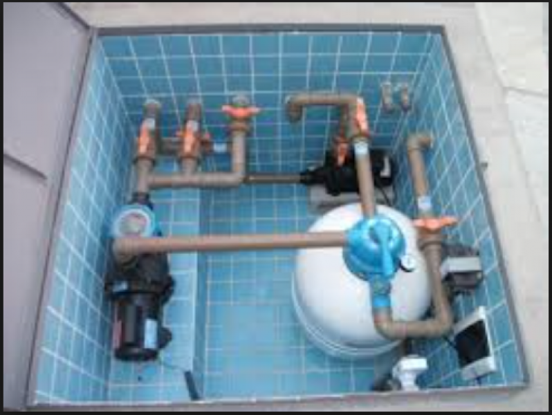 Encanamento de Piscina Água Chata - Encanamento de Banheiro