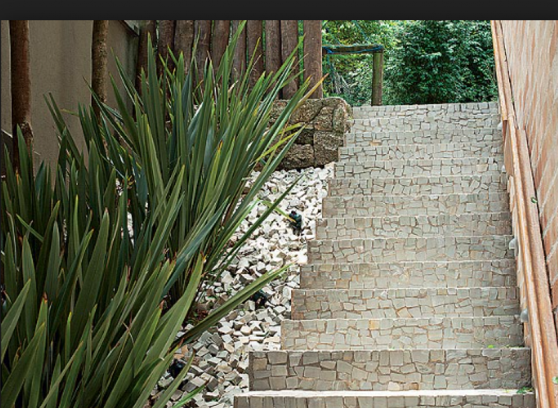 Escada de Pedra Rústica Itaquera - Escada de Pedra Rústica