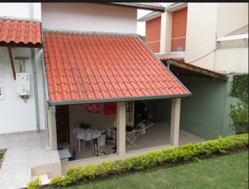 Telhado para Garagem Residencial Casa Verde - Telhado Colonial